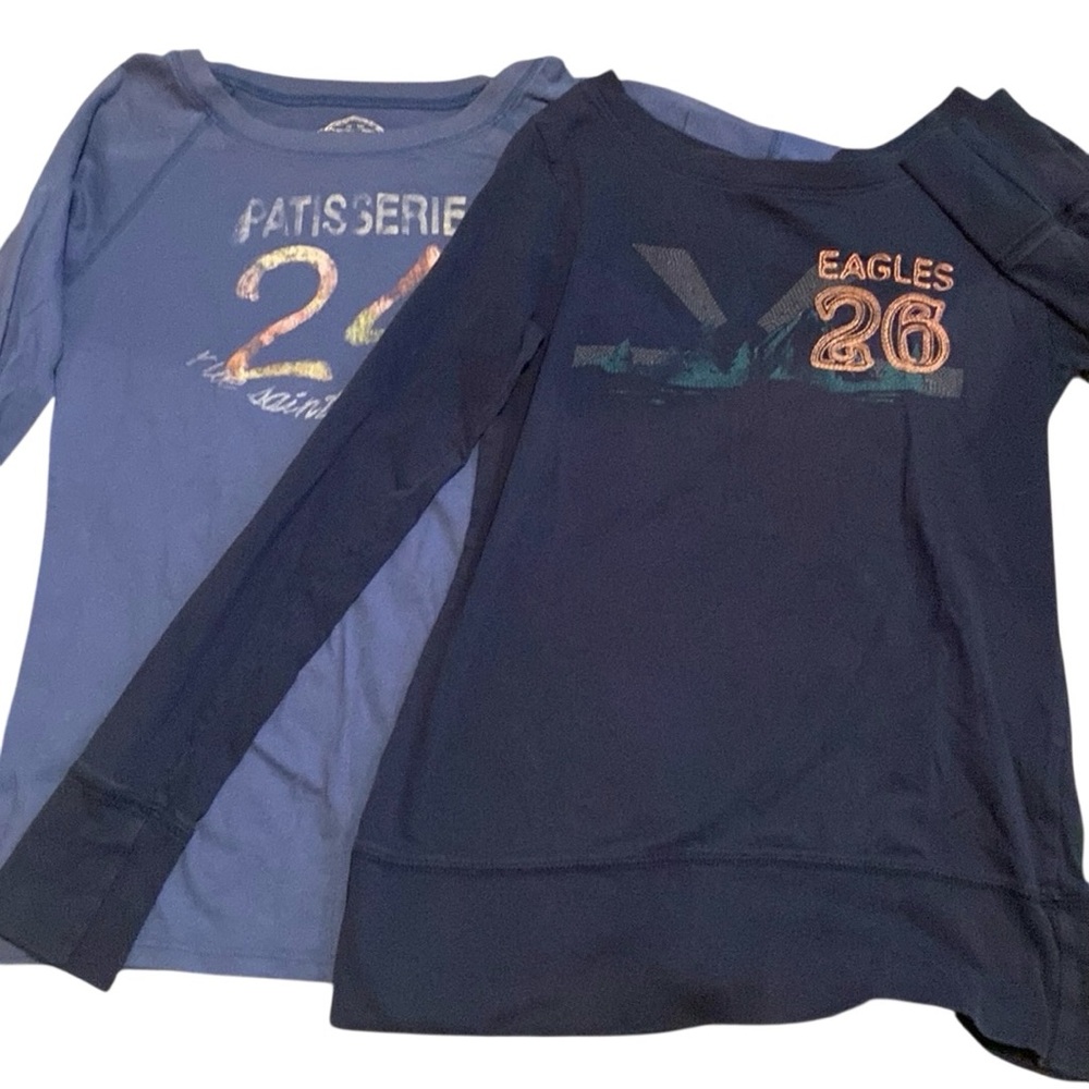 Old Navy T-shirt Bundle Blue Small Medium
